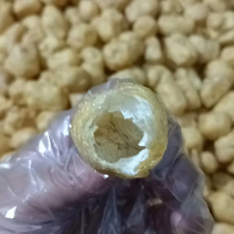 空心皮薄软嫩香白沙油豆腐纯菜籽油煎炸