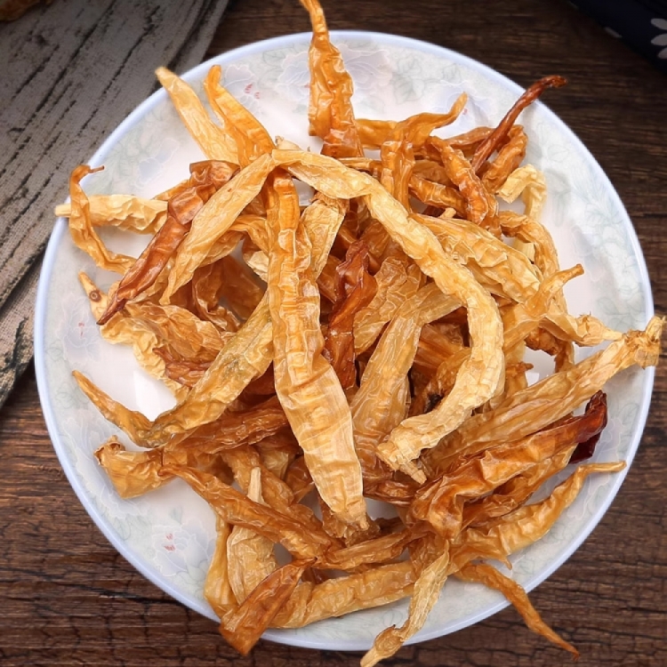 微辣带甘自然晒干原生态农家自制白辣椒