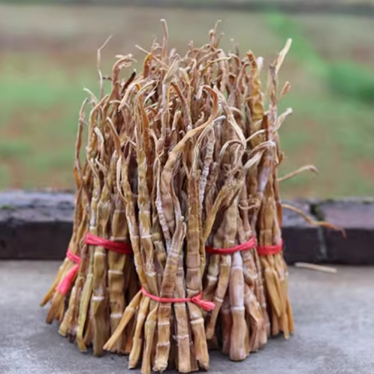 新货小竹笋干农家自制小笋尖脆嫩笋干小笋干